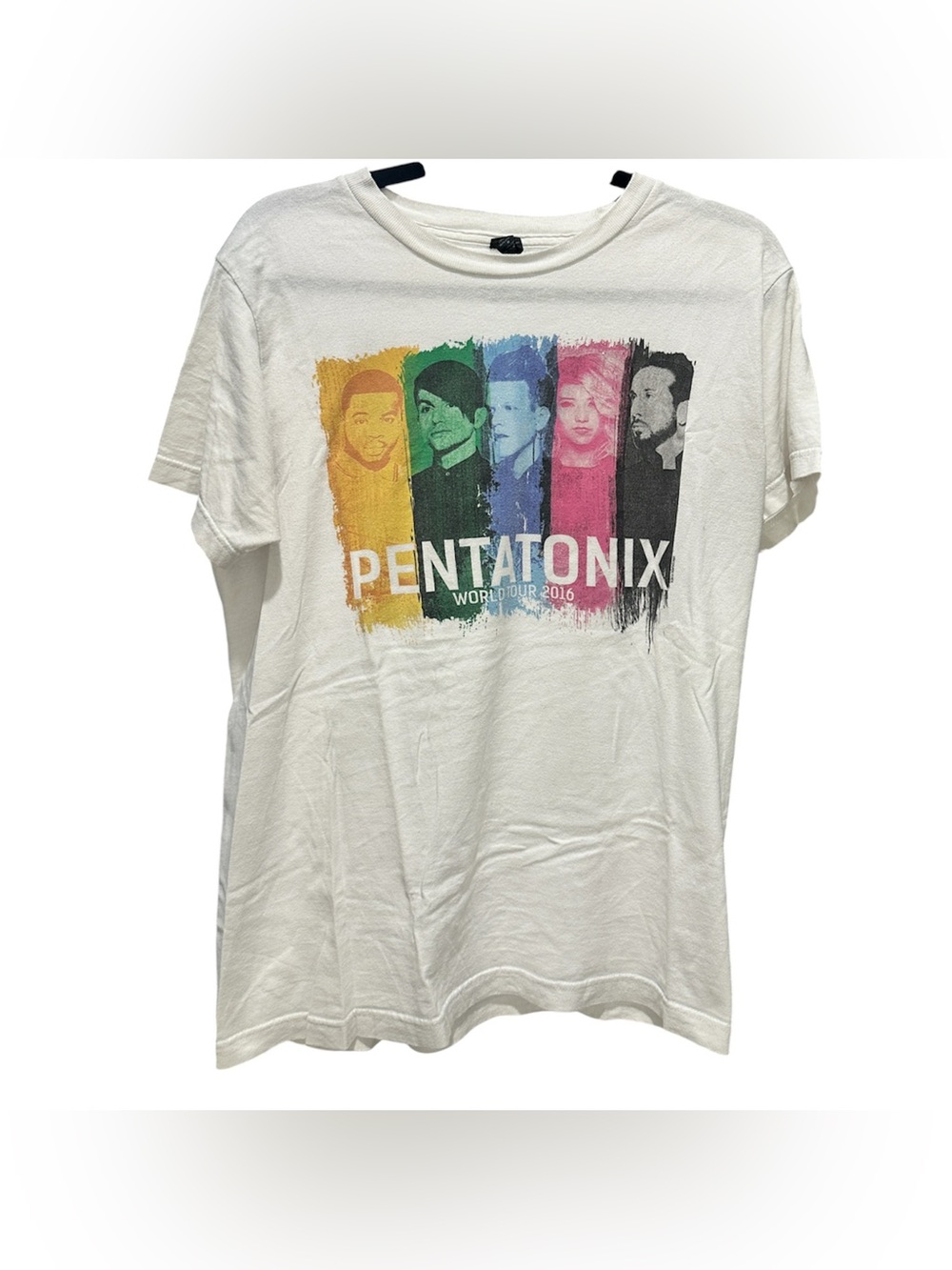 Pentatonix White Graphic Tour T‑Shirt